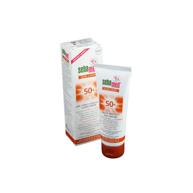 Sebamed Multi Protect Sun Cream SPF 50+, Αντηλιακή Κρέμα SPF 50+ Χωρίς Άρωμα, 75ml