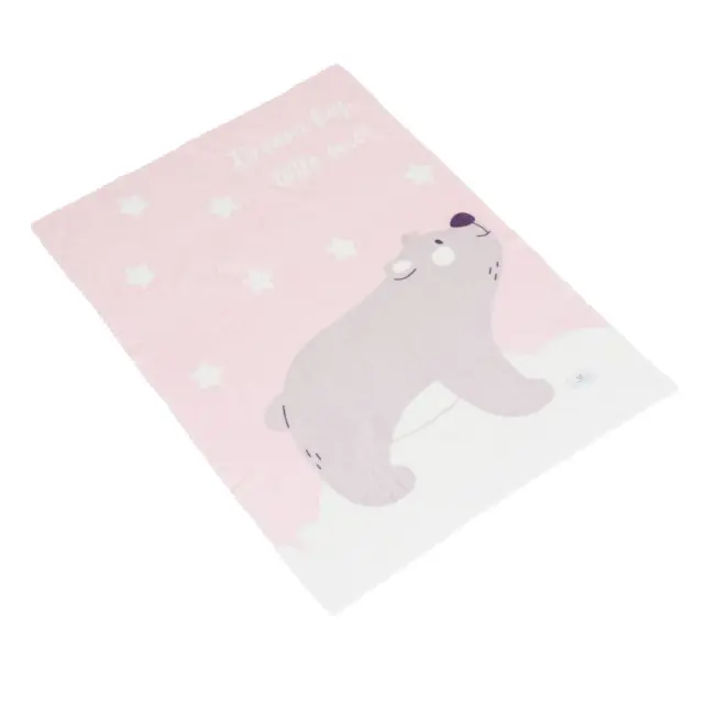 Παιδική Κουβέρτα 75x100cm Dreamy Bear Cangaroo Pink 3800146271015