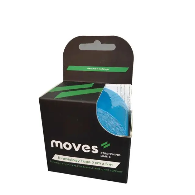 Moves Kinesiology tape Ταινία Κινησιοθεραπείας Μπλε 5cm x 5m