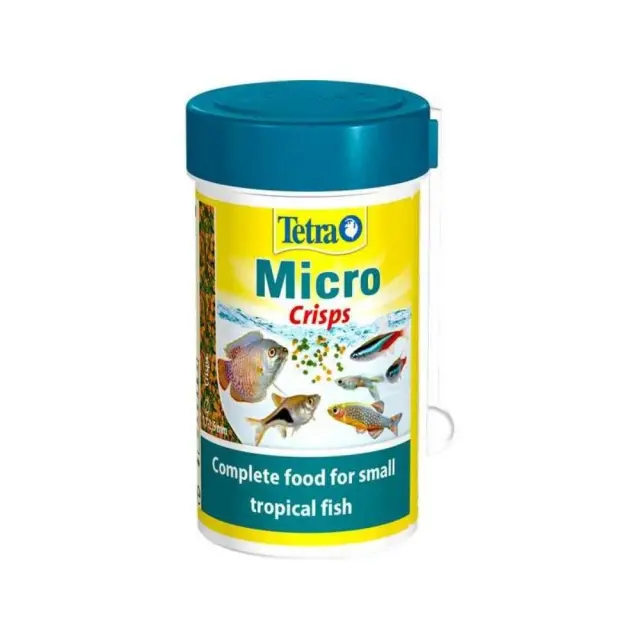 Tetra Micro Chips Τροφή για Μικρά Ψάρια σε Μορφή Νιφάδας 100ml