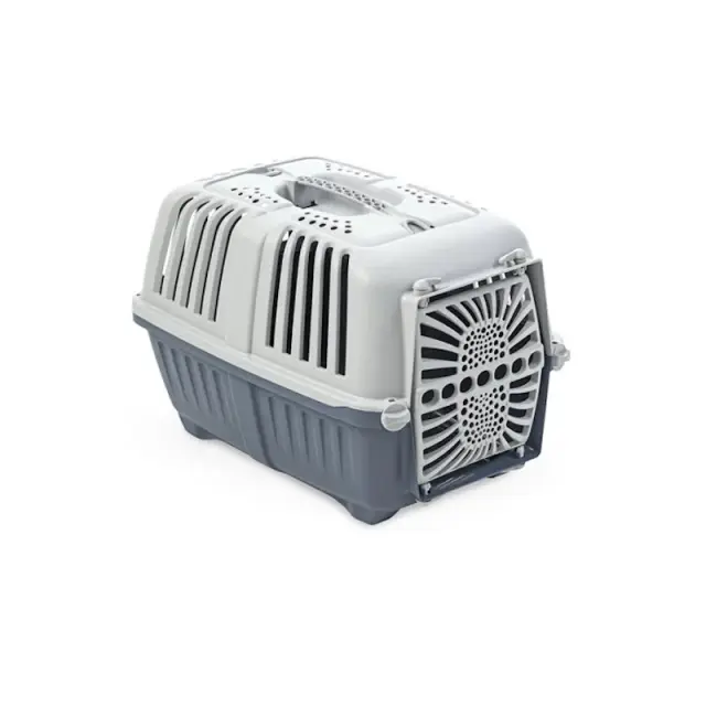 MPS Pratiko Plastica Box Μεταφοράς N2 για Ζωάκια έως 15Kg (55x36x36 cm) 36x55x36cm Μονόχρωμο 2