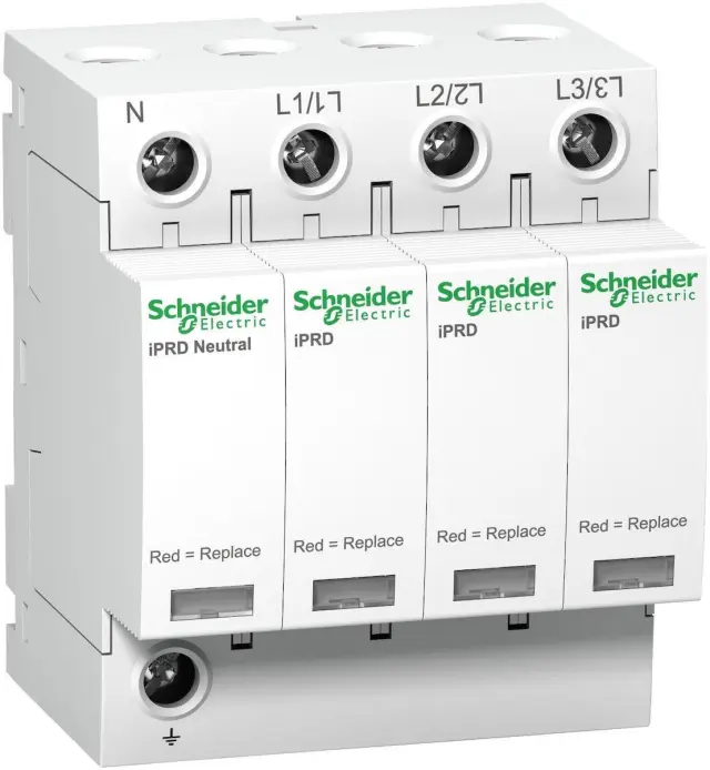 iPRD65r modular surge arrester - 3P + N - 350V - with remote transfert