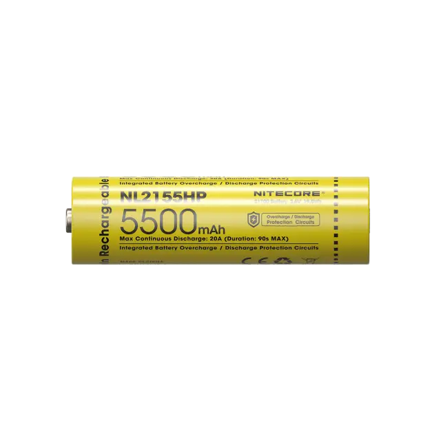 ΜΠΑΤΑΡΙΑ NITECORE 21700 / 5500mAh (τιμή τεμαχίου), NL2155HP 2
