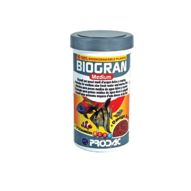 Prodac Biogran Medium Τροφή για Ψάρια 250ml