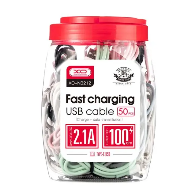 Καλώδιο USB High-Speed Α αρσ. - USB type-C αρσ., 1.00m συσκευασία 50 τεμαχίων.