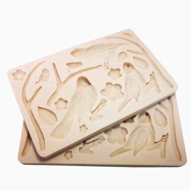Καλούπι σιλικόνης Birds & Branches, 19x12,5cm 3