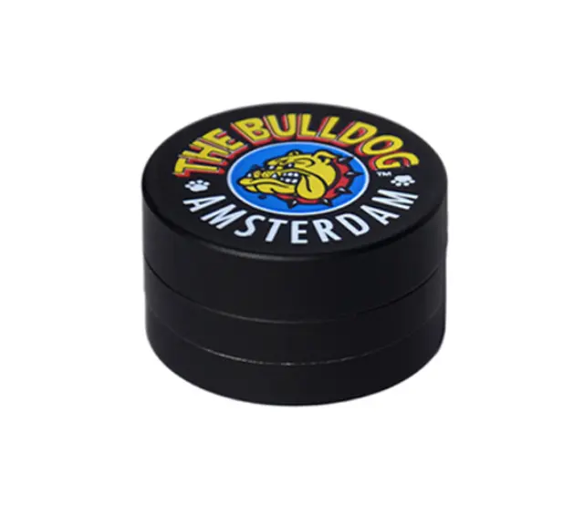 The Bulldog Amsterdam Grinder Μεταλλικό Μαύρο - 3 Parts 2