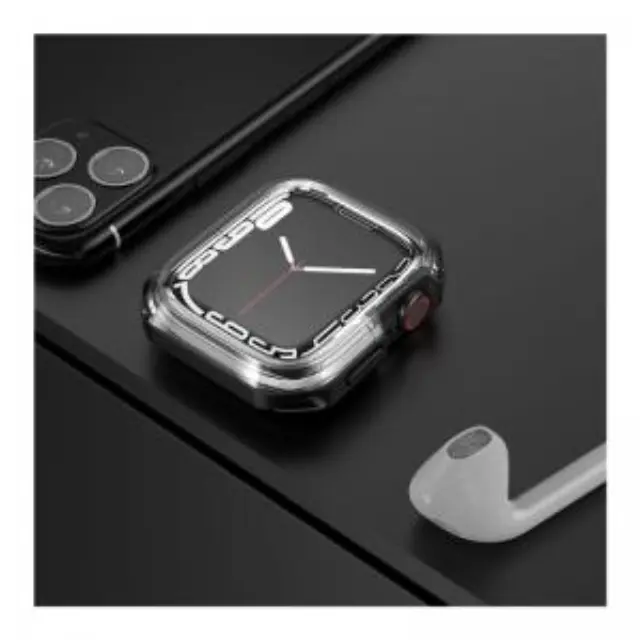 Θήκη TPU & PC Devia Apple Watch 7/ 8/ 9 41mm Shock Proof Sport Μαύρο N62104 3