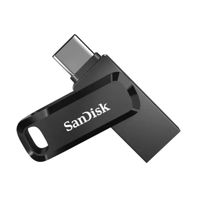 Sandisk Ultra Dual Drive Go 512GB USB 3.1 Stick με σύνδεση USB-A & USB-C Μαύρο