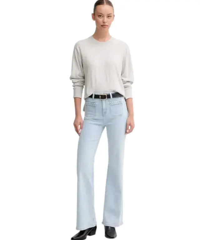 Pepe Jeans - Γυναικείο Πουλόβερ Relaxed Fit PL7000035-913 Γκρι - XS 2