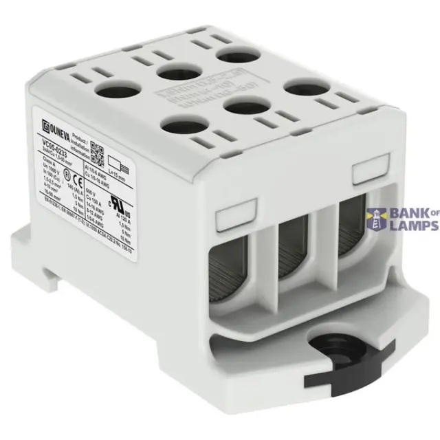 Connection Terminal 2x Al/Cu 185mm Grey /HORA