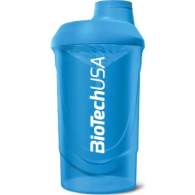 Μπλε Wave Shaker 600ml • BioTech USA