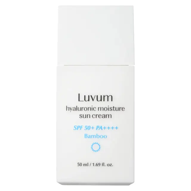 Luvum Bamboo Hyaluronic Moisture Sun SPF50+ Αντηλιακή Κρέμα Προσώπου 50ml