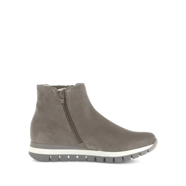 Gabor Μποτάκια Γυναικείο δέρμα Nubuck Καφέ GAB/76751 30-MOHAIR