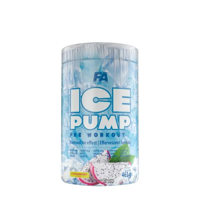 FA - Fitness Authority Ice Pump Pre Workout Icy Dragon Fruit, 463 g