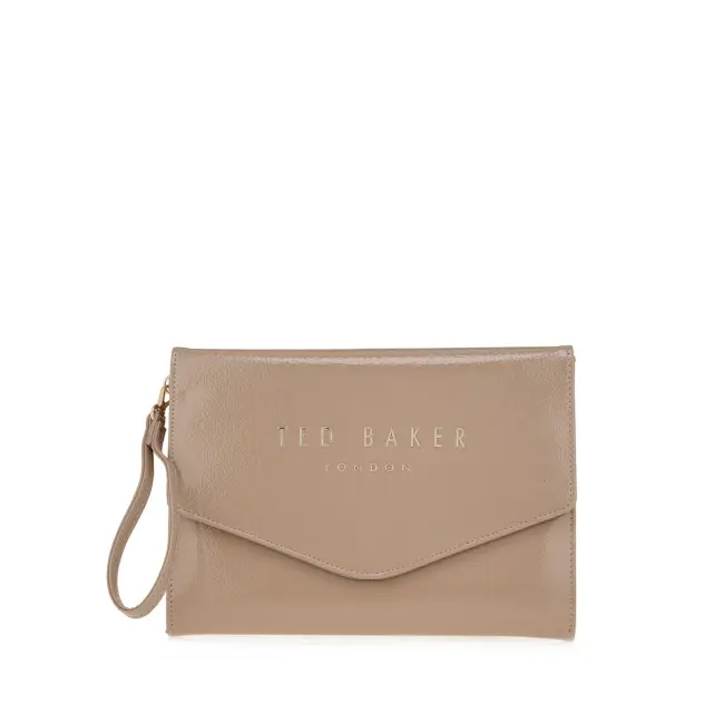 Γυναικείος Φάκελος Ted Baker Crinkie 283874-Stone Πούρο - One Size