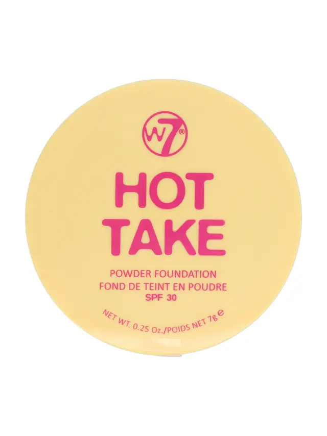 Hot Take Powder Foundation SPF 30 Natural Beige SPF 30 W7