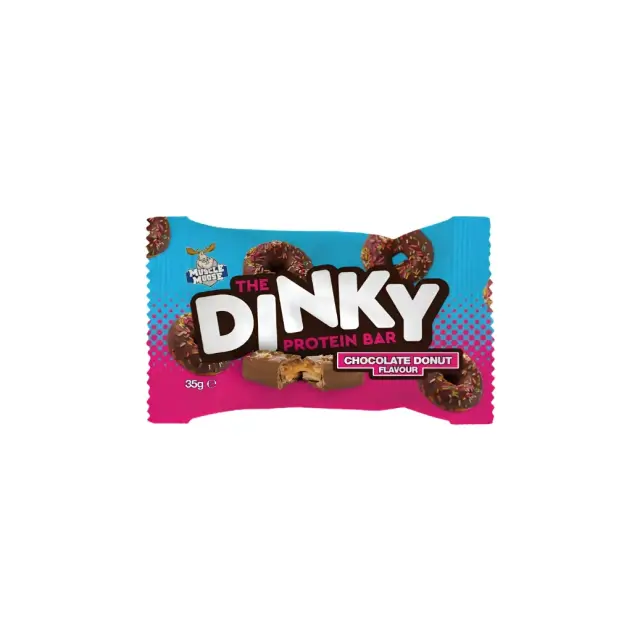Dinky Protein Bar Chocolate Donut 35g Muscle Moose