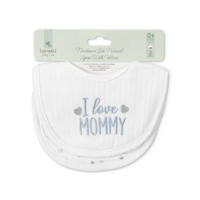 Lorelli Υφασμάτινη Σαλιάρα Με Velcro 2Τ. Natural Boy 10260280002 2