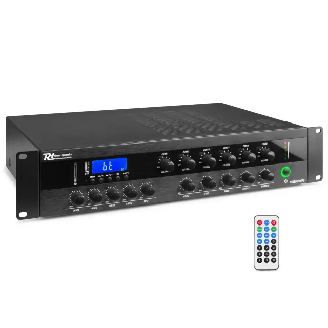 POWER DYNAMICS PDW500MP3 ΕΝΙΣΧΥΤΗΣ ΕΓΚΑΤΑΣΤΑΣΕΩΝ
