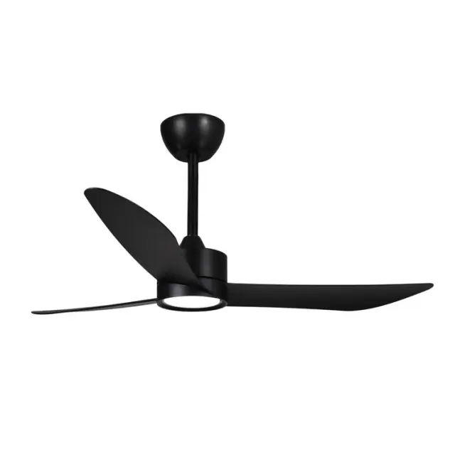 Αδιάβροχος Ανεμιστήρας Οροφής IP66 LED Φ127 20W με Τηλεχειριστήριο Μαύρος DC 31W Μαύρο 2