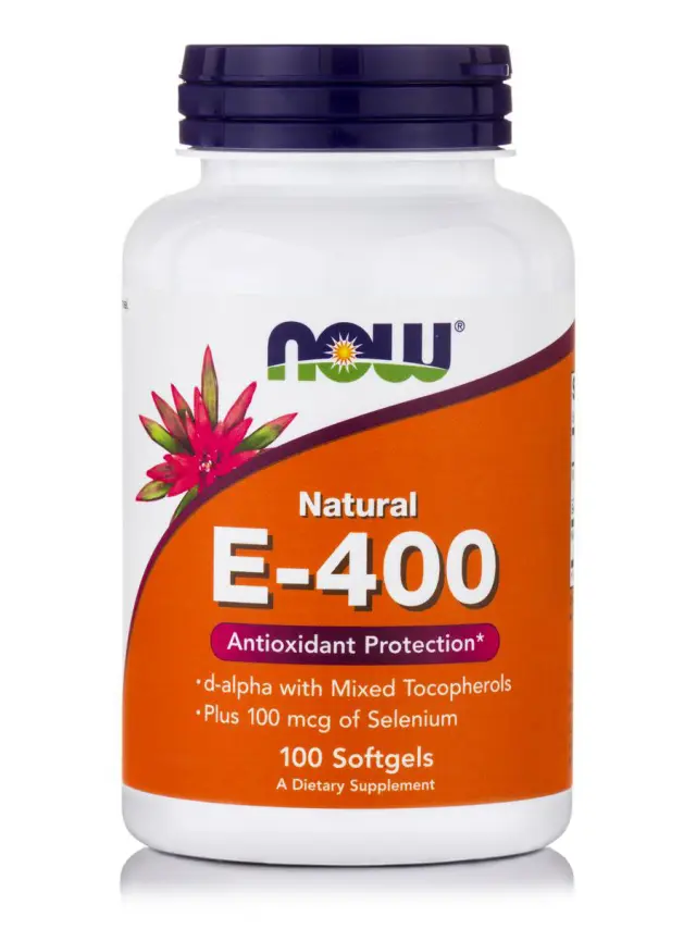 Now Foods Vitamin E-400iu Selenium 100 μαλακές κάψουλες