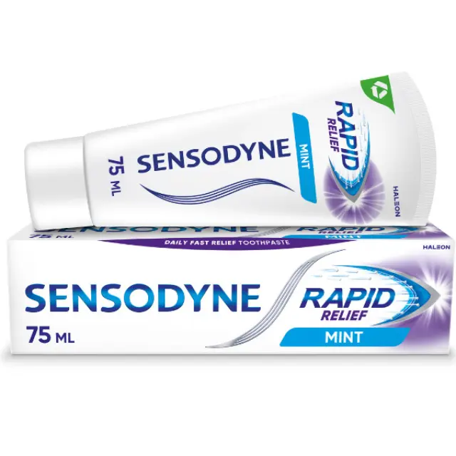 Sensodyne Rapid Relief Οδοντόκρεμα για Ευαίσθητα Δόντια & Τερηδόνα 75ml