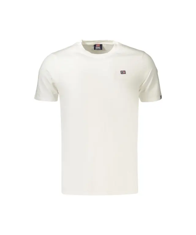 Norway Nautical School - Ανδρικό T-shirt Κοντομάνικο 836016-WHITE Λευκό 3