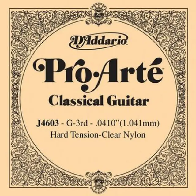 D'Addario J4603 Χορδή Κλασικής Κιθάρας Σολ Hard