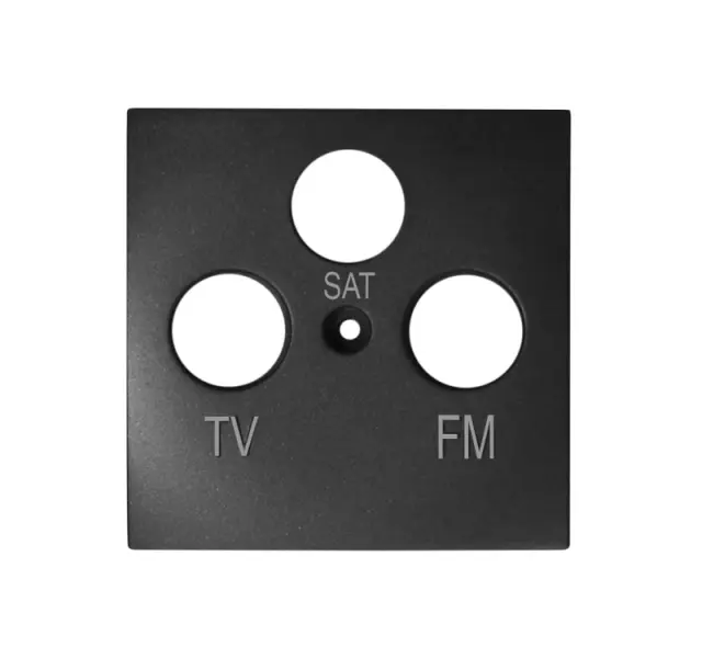 ΠΛΑΚΙΔΙΟ ΠΡΙΖΑΣ TV+SAT+FM ΑΝΘΡΑΚΙ
