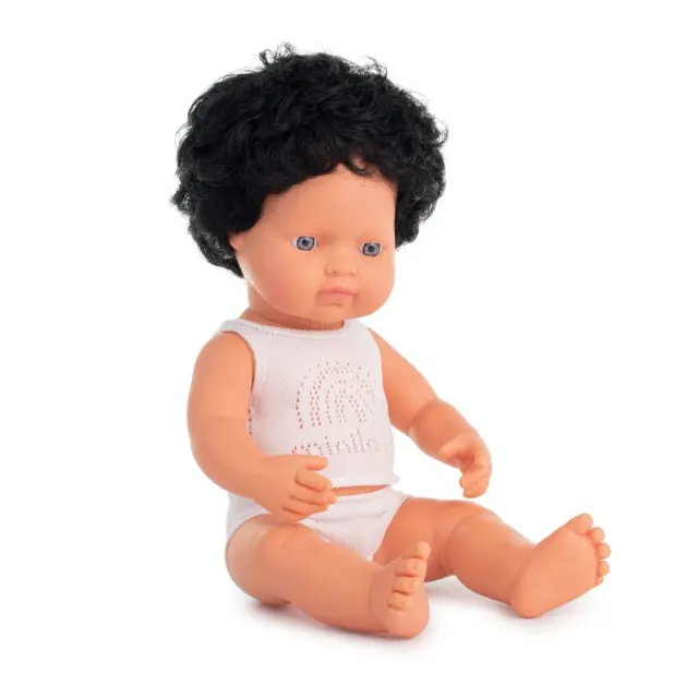 MINILAND DOLLS MINILAND ΚΟΥΚΛΑ ΚΑΥΚΑΣΙΟΣ 38 CM ΜΕ ΕΣΩΡΟΥΧΑ