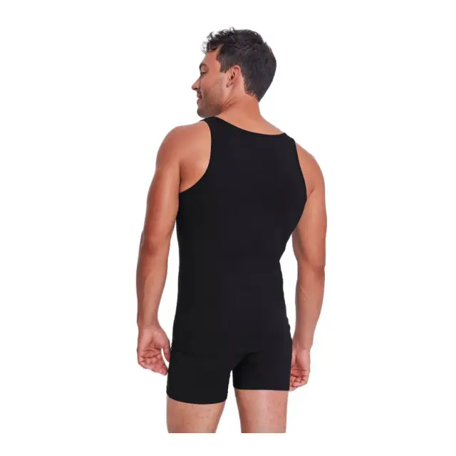 Sloggi Ανδρικό Φανελάκι Τιράντα GO ABC 2.0 H Tank Top - Διπλό Πακέτο, Χρώμα Μαύρο 2