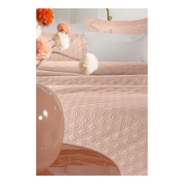 Σετ Κουβερλί King Size 3 Τεμαχίων Guy Laroche Honour Old Pink 240x250 3