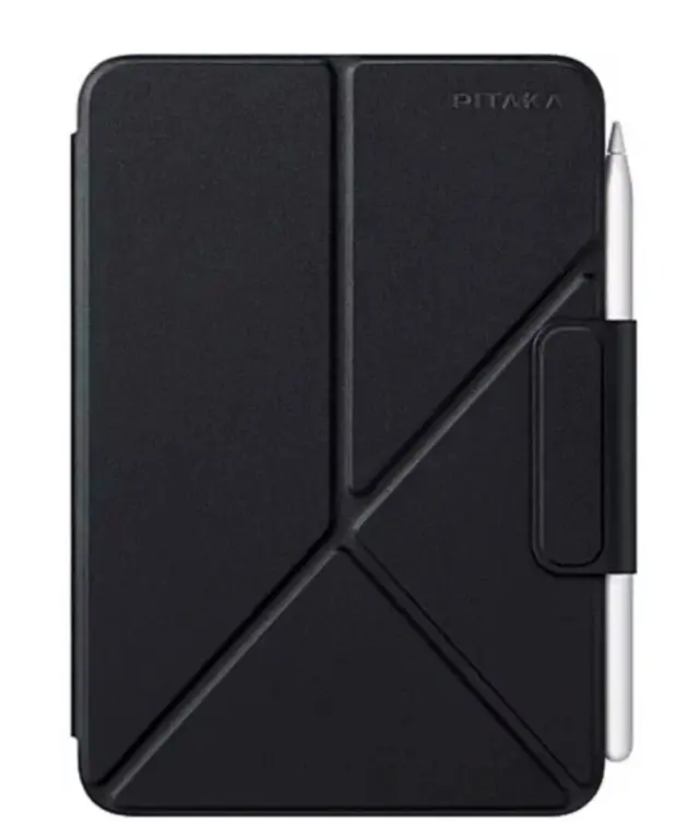 Pitaka MagEZ Folio 2 case, black - iPad 11'' A16 2025, iPad 10.9'' A14 2022