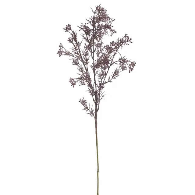 Κλαδί τεχνητό Broom bloom, μπορντό, 76cm