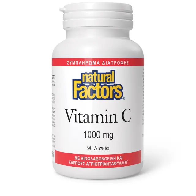 Vitamin C, 1.000 mg plus Bioflav. 90 ταμπλέτες