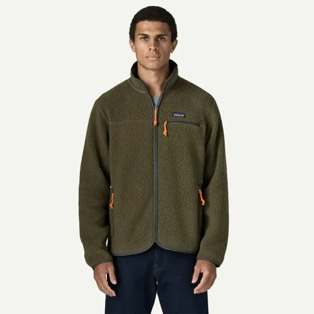 Patagonia Men's Retro Pile Fleece Jacket Basin Green Ζακέτα - X Large