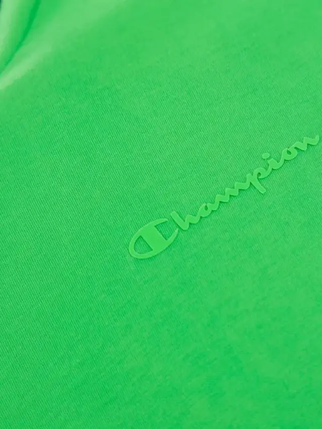 CHAMPION CREWNECK T-SHIRT ΜΠΛΟΥΖΑ ΑΝΔΡΙΚΗ GREEN 3