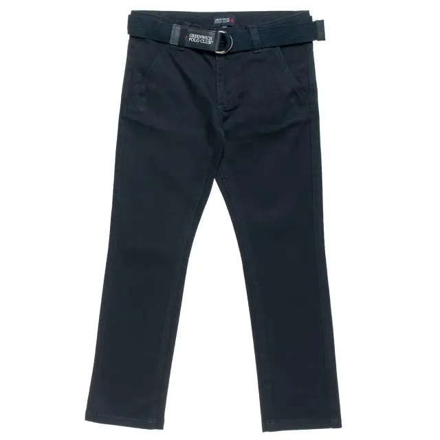 Παντελόνι chinos Greenwich Polo Club με ζώνη