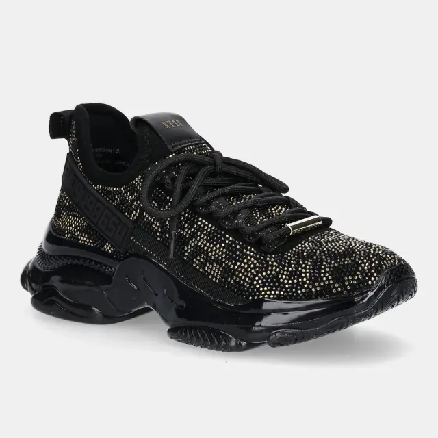 Γυναικεία Sneakers Steve Madden Maxilla-S SM11003512-363 Μαύρο Χρυσό Μαύρο - 37 2