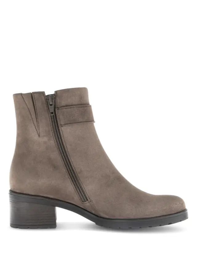 Gabor Μποτάκια Γυναικείο δέρμα Nubuck Καφέ GAB/72812 20-MOHAIR 3