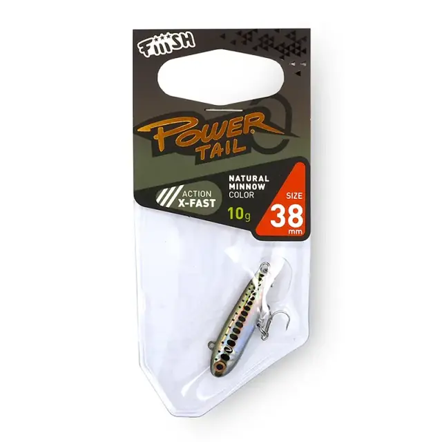 Τεχνητό Fiiish Power Tail FW 38mm PWT555 - 6.4gr Silver Glitter 2