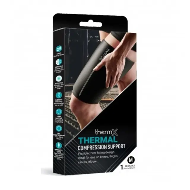 Thermx Medinox Θερμοφόρα - Παγοκύστη Black Medium 1τμχ