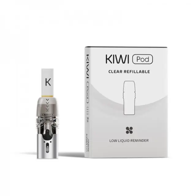Kiwi v2 Ανταλλακτικά Pod Clear White 1.8ml με Αντίσταση 1.2ohm 2τμχ
