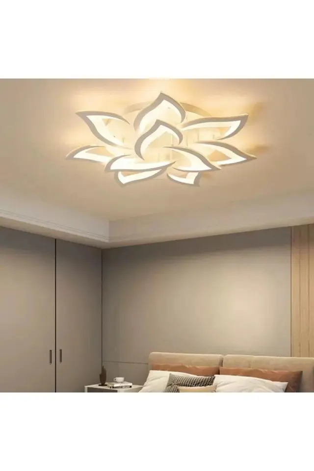 Stewehome MS51005-10 Μοντέρνος Σχεδιασμός LED Φωτιστικό 80x80x10 cm 2