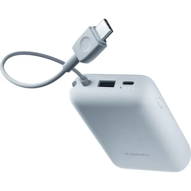 Φορτιστής Ανάγκης Xiaomi BHR9073GL 22.5W 10000mAh με Ενσωματωμένο Καλώδιο Γαλάζιο N67722