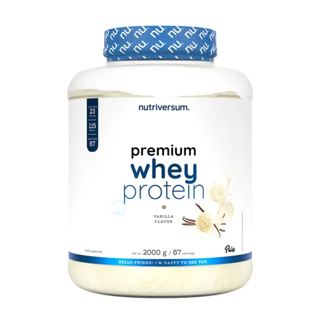 Nutriversum Whey PRO - PURE vanilla, 2000-g