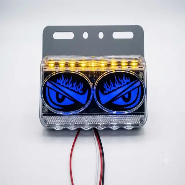 ΠΛΕΥΡΙΚΑ ΦΩΤΑ DEVIL EYE 4TMX 42V W19514B