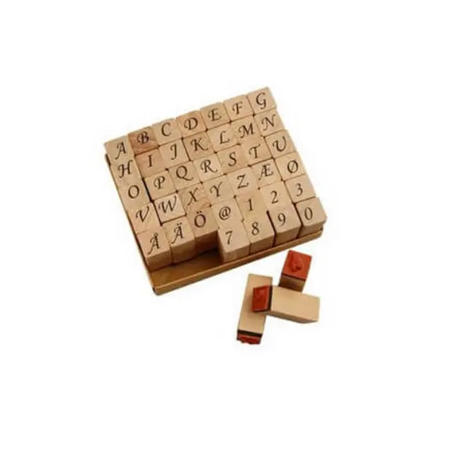 Στάμπες Σετ 42τεμ. 13x13 mm