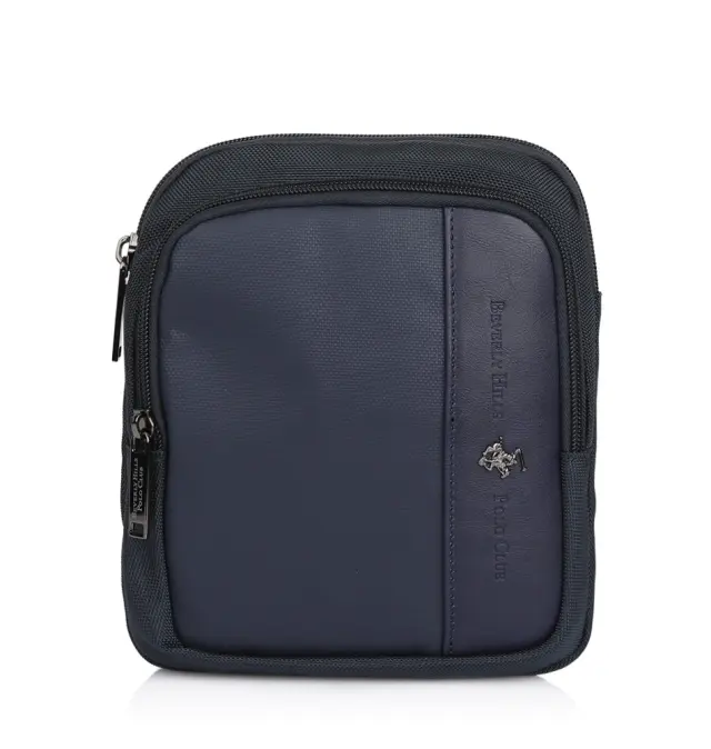 Τσάντα BEVERLY HILLS POLO CLUB BH1370 Μπλε